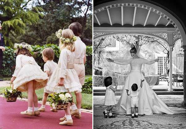 Pauli Duarte: Daminhas 10 daminhas-casamento-vestido-curto-meias-pajens1