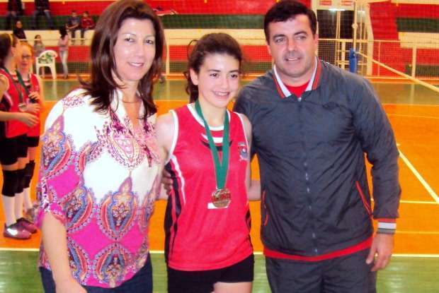 Maria Laura Melhor Jogadora Iniciante 2015