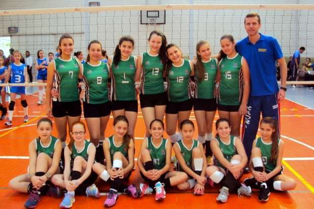 Vôlei de Forquilhinha fica em 7º na Final do Estadual Iniciante 7 FORQUILHINHA INICIANTE 2015