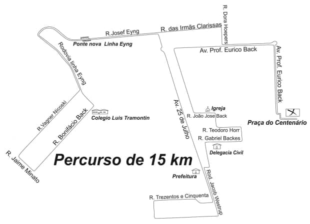 Pedal solidário de Forquilhinha ocorre neste domingo 7 Folder Passeio