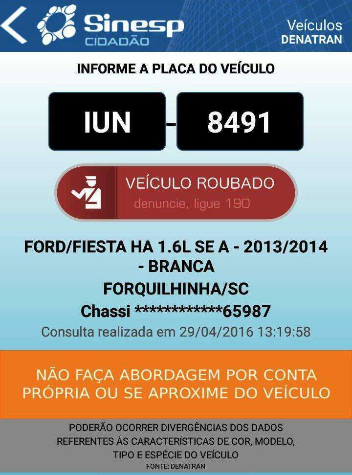 Assalto a mão armada é registrado no Centro de Forquilhinha 7 29 04