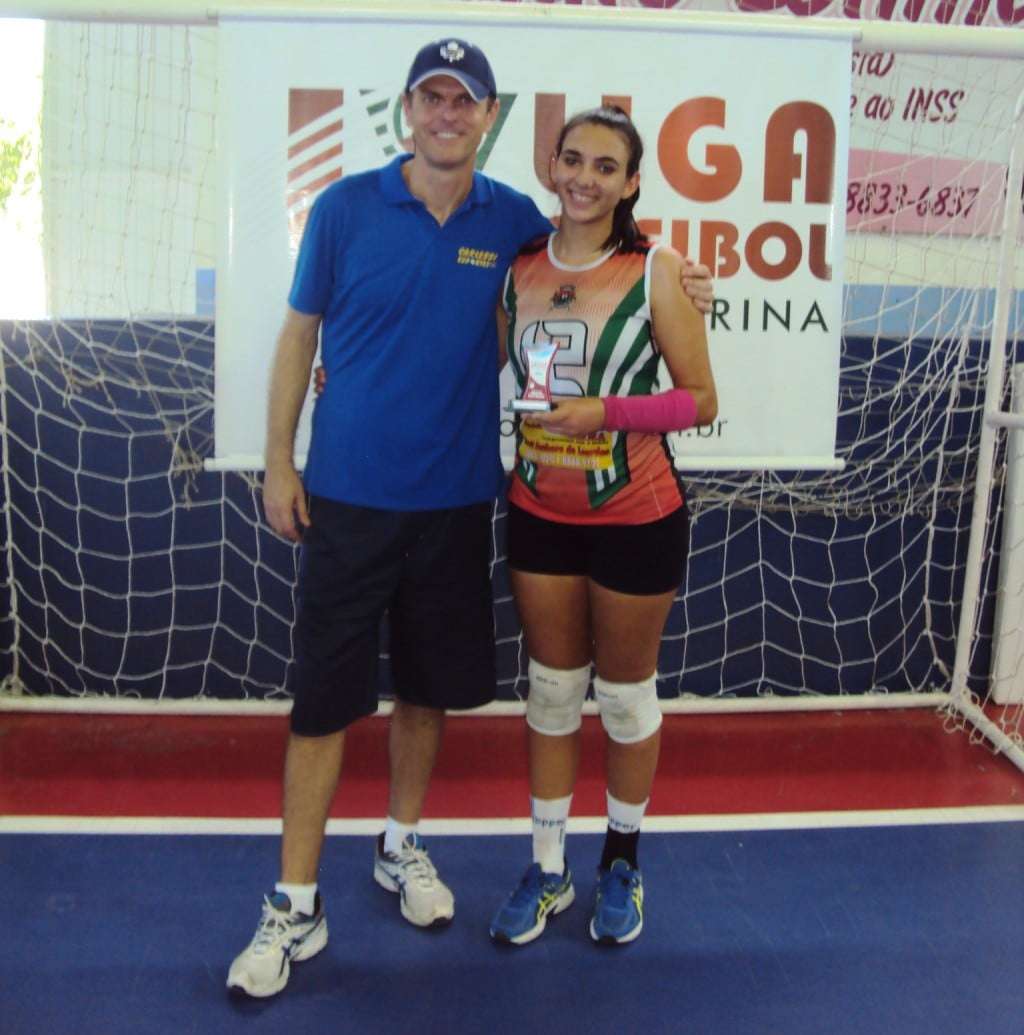 Vôlei de Forquilhinha conquista etapa da Liga Voleibol de Santa Catarina 7 Thainá Atleta Destaque
