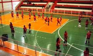 Treino vôlei Forquilhinha