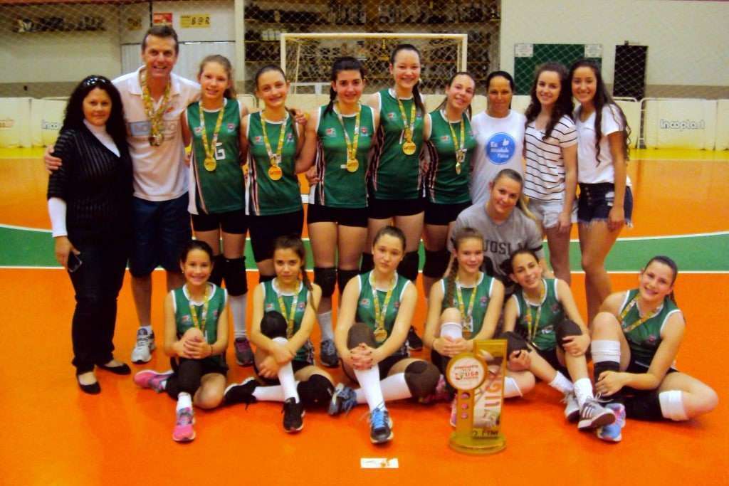 Com as mães e amigas