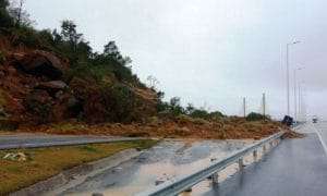 deslizamento de terra