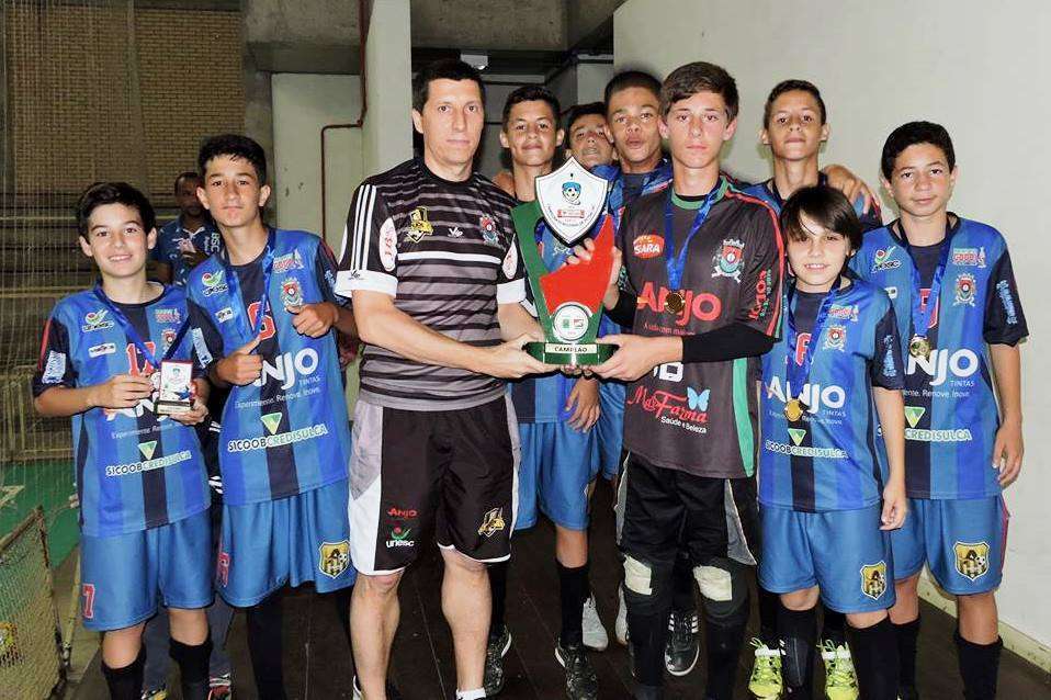 Sub 13 Forquilhinha AnjoFutsal campeao