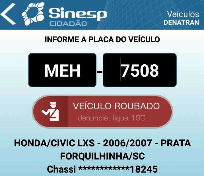 placa veículo farmácia