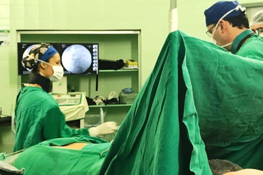 Hospital São José realiza primeira cirurgia de coluna por vídeo ... - Forquilhinha Notícias