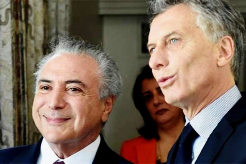 macri e temer