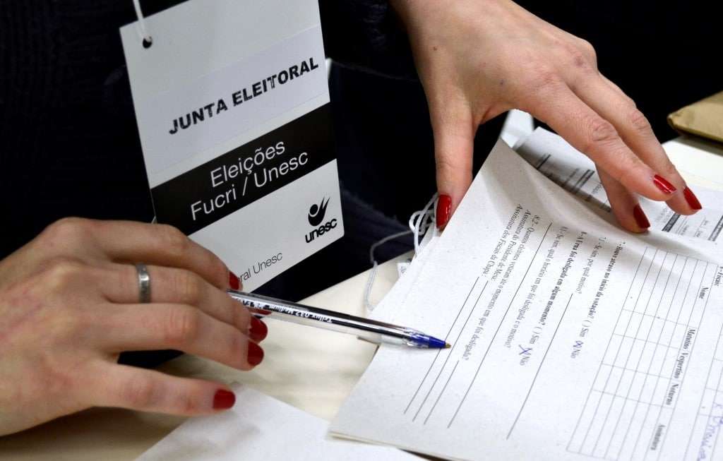 Eleições Unesc edital Junta eleitoral
