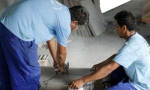 Pisos no Paço Municipal Marcos Rovaris Foto de Jhulian Pereira 2