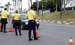 Agentes de trânsito de Criciúma Foto de Jhulian Pereira