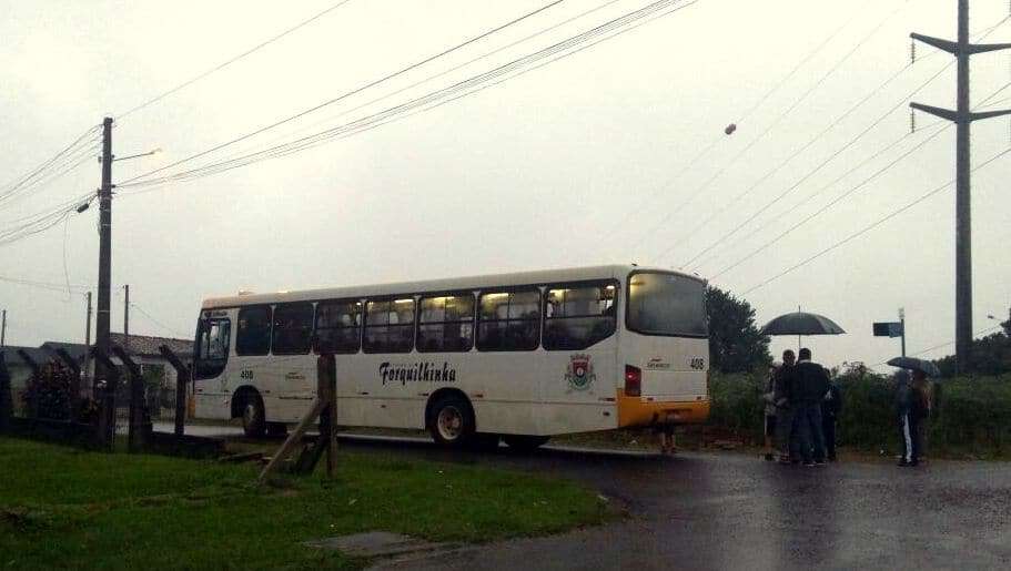 atropelamento ônibus