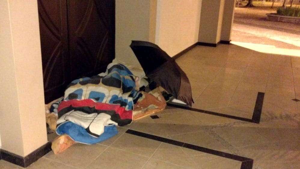 Defesa Civil de Criciúma atende moradores de rua Foto de Divulgação Decom