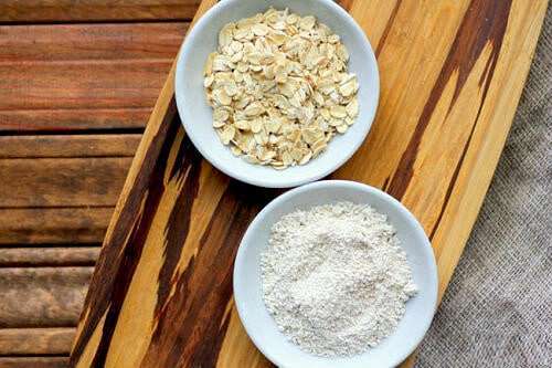 Informação nutricional da farinha de aveia