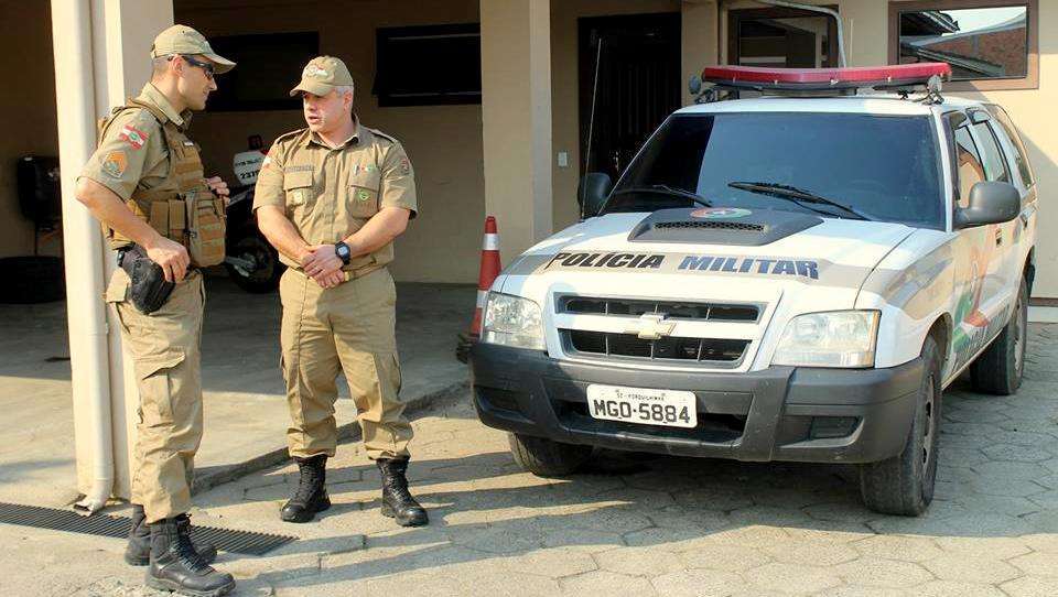 Polícia Militar de Forquilhinha viatura