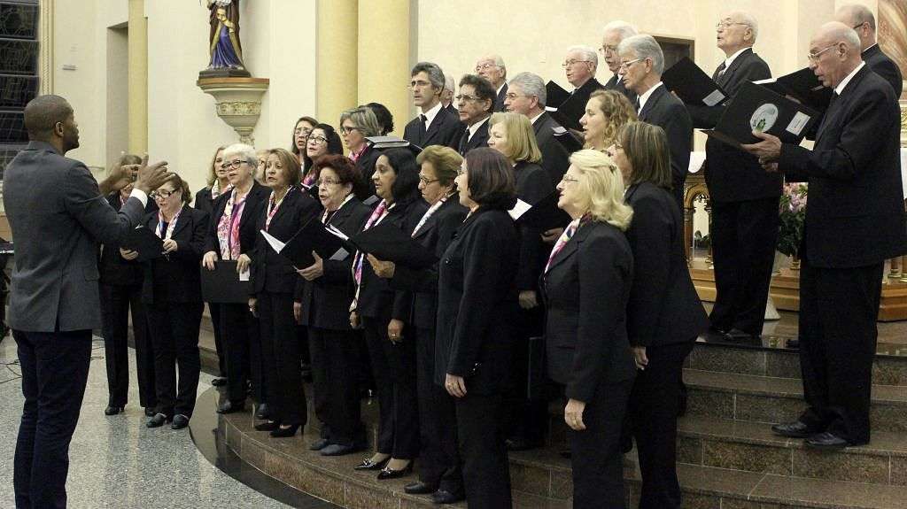 Festival Internacional de Corais de Criciúma Foto de Arquivo Decom