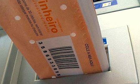 deposito e caixa eletronico