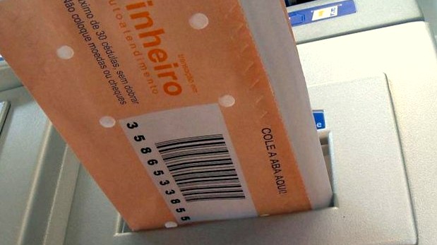 deposito e caixa eletronico