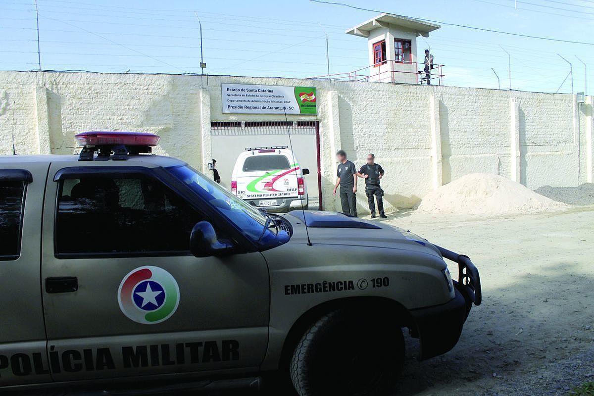 Lucas Mendes Tumulto presidio ararangua transferencia 1