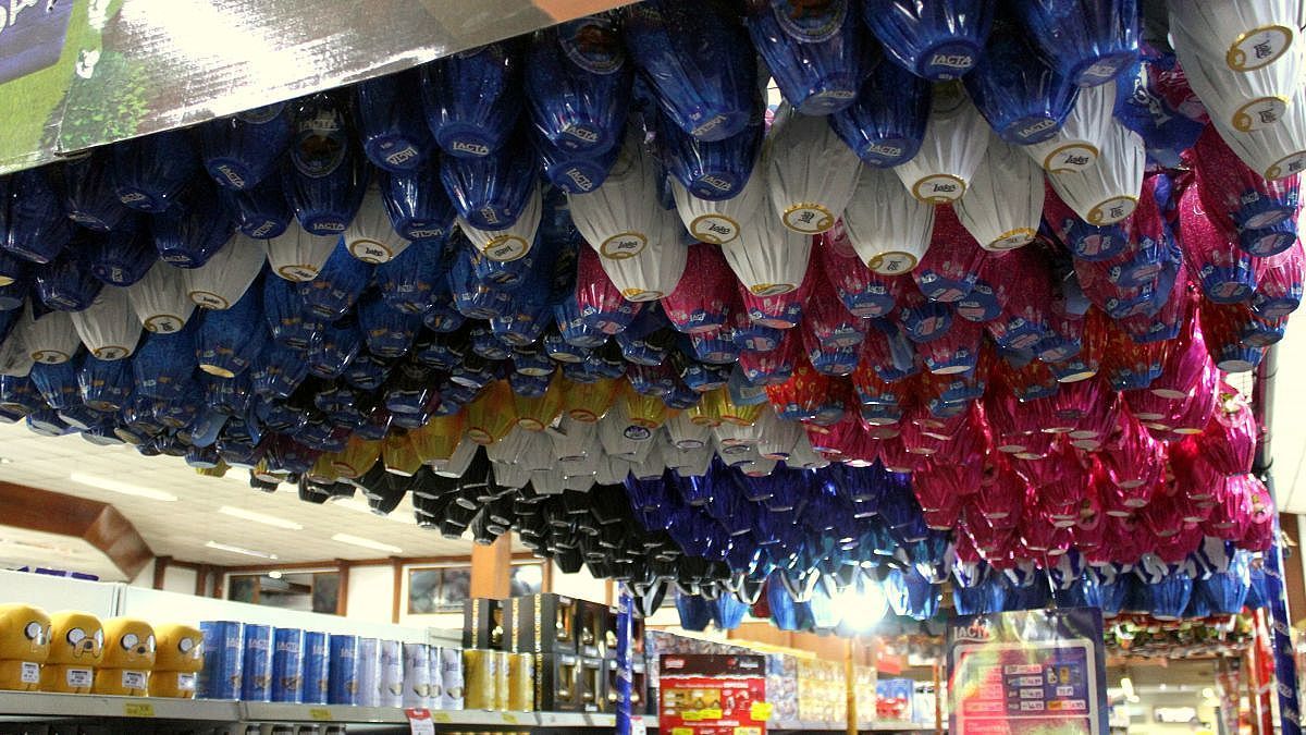 Pesquisa de preços de ovos de Páscoa Foto Émerson Justo 3