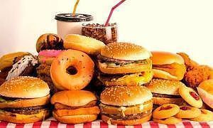comidas gordurosas alimento