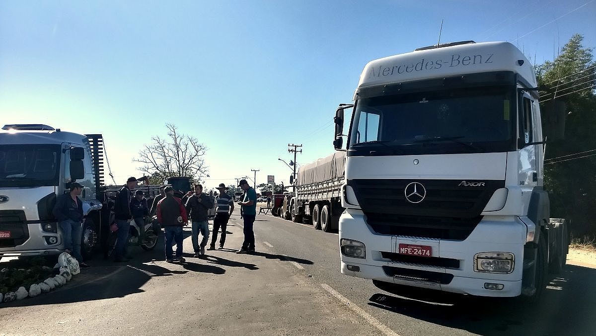 25 05 Protesto Caminhoneiros 2