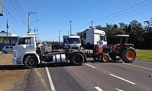 Protesto caminhoneiros 1