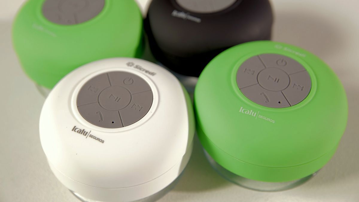 Caixa de som bluetooth é prêmio da Seguro Show