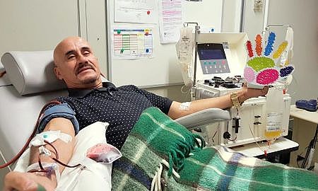 Mobilização no Hemosc 2 Daniela Soares