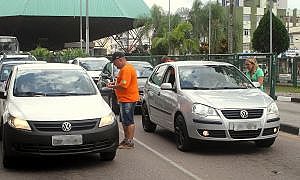 Pedágio da Amovi em Criciúma Suelen Bongiolo 1