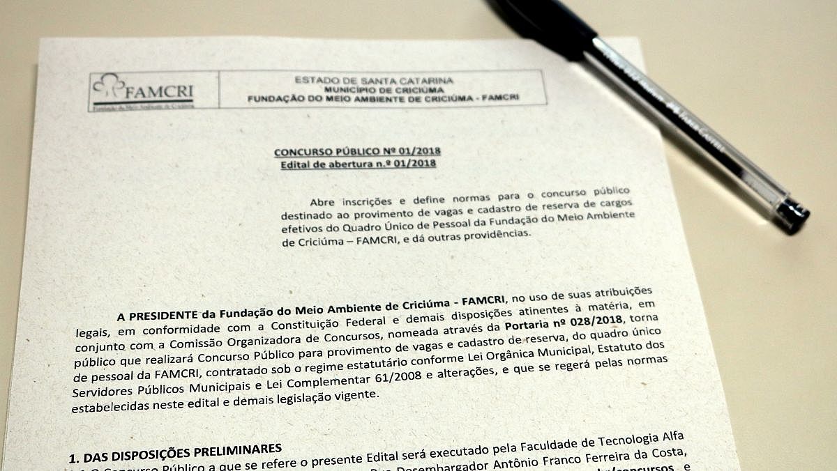 Concurso Público da Famcri
