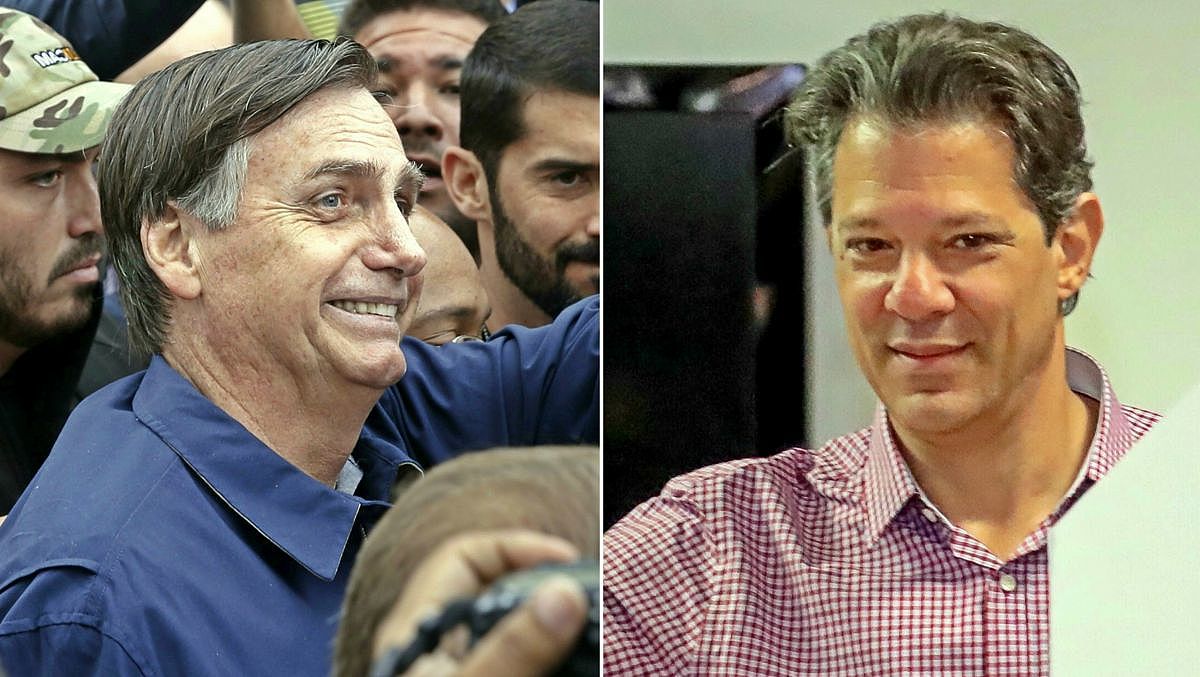 Bolsonaro e Haddad