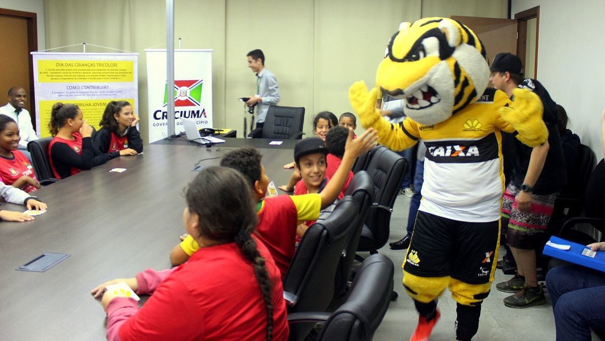 Campanha Dia das Crianças Tricolor na reta final Foto Arquivo Decom