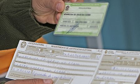 voto justificativa eleições