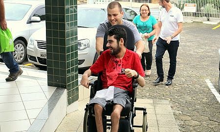 Entrega cadeira de rodas 7