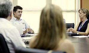 ReuniÃ£o prefeito e presidente Casan Fotos Jhulian Pereira 31