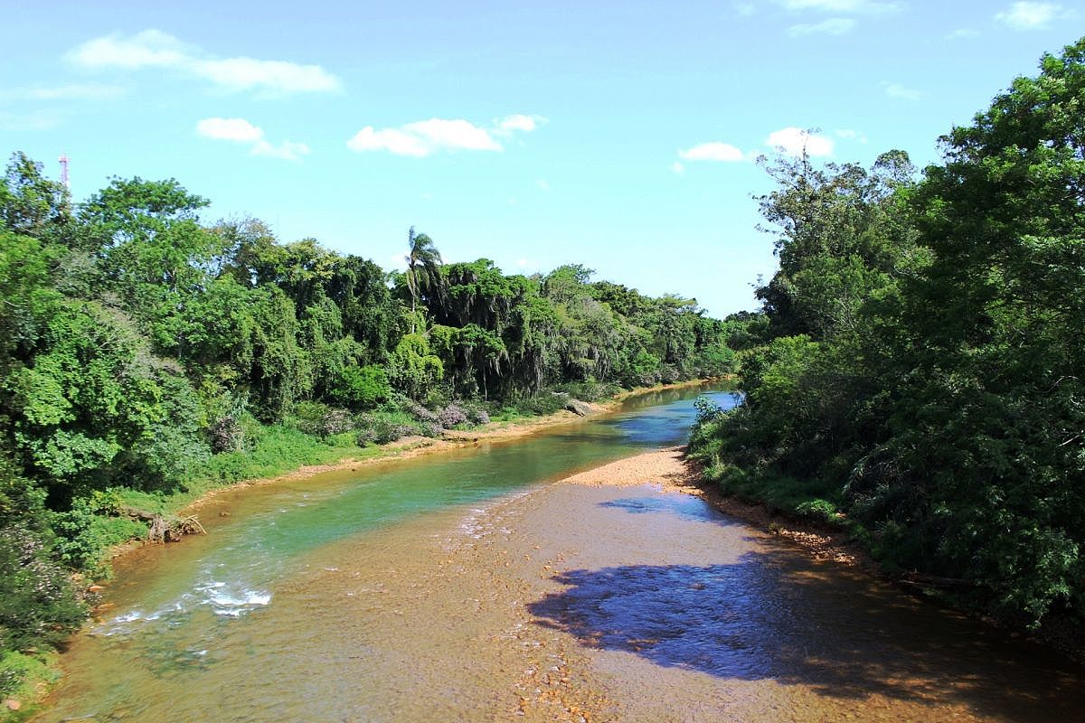 Rio MÃ£e Luzia em Forquilhinha