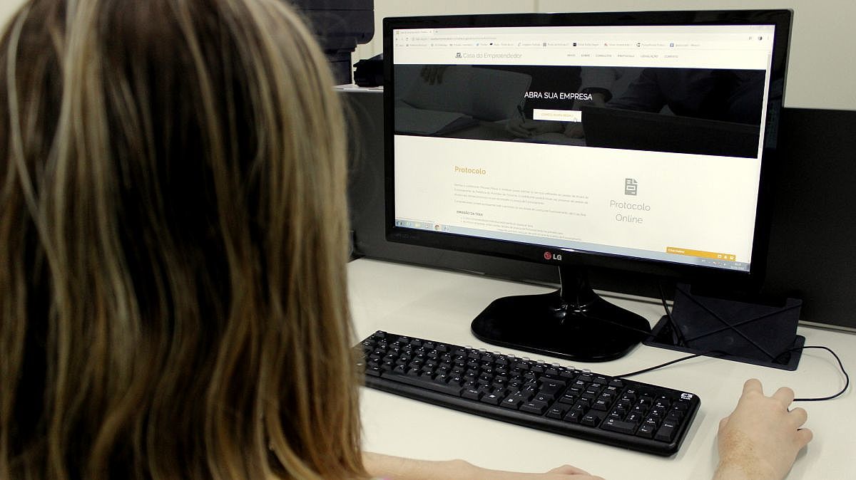 Site da Casa do Empreendedor Foto de Jhulian Pereira