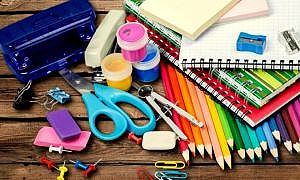 Materiais escolares divulgacao