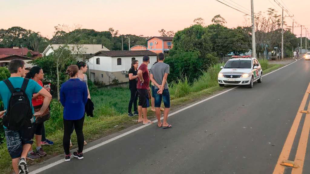 atropelamento caravaggio