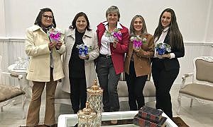 Mulheres convidadas para dividirem suas histórias