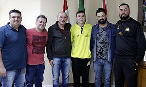 Atleta de Forquilhinha Brendom na categoria de base do Criciúma 3