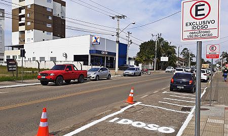 Reforço sinalização de estacionamento em Forquilhinha 3 1