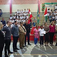 Fibra Jovem: projeto da PM devolve sensação de segurança à E.E.B. Natálio Vassoler 69 Fibra Jovem 125