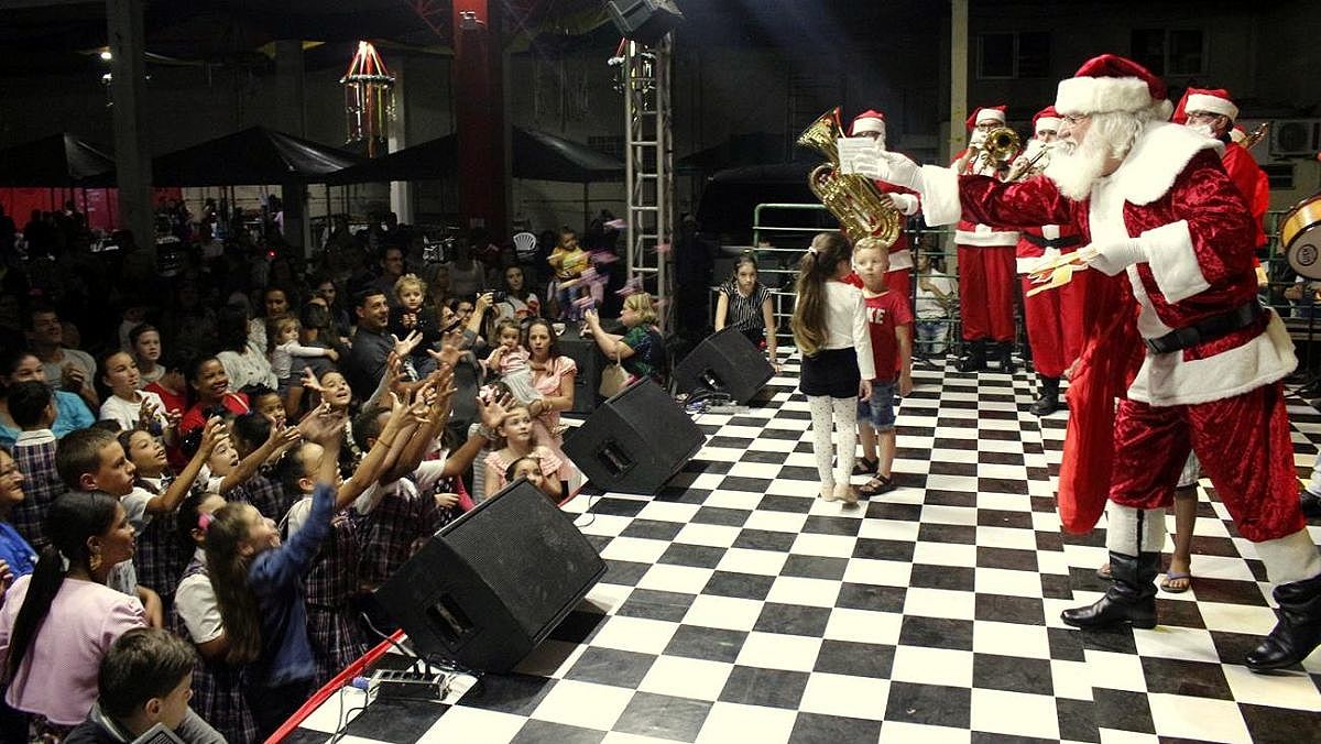 Abertura do natal em Forquilhinha 5