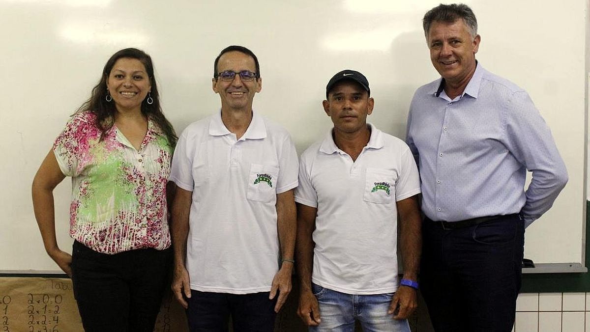 Fabiane Amarildo Joelson e Dimas Medalha de bronze da OBMEP Forquilhinha 2