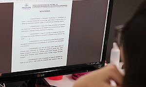 Nota técnica do Procon Foto Maria Henrique Leandro