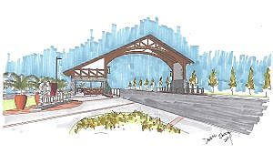 Praça Pórtico São Roque Forquilhinha 2