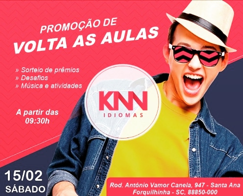 KNN Idiomas de Forquilhinha promove evento volta às aulas 11 WhatsApp Image 2020 02 14 at 13.44.43 1